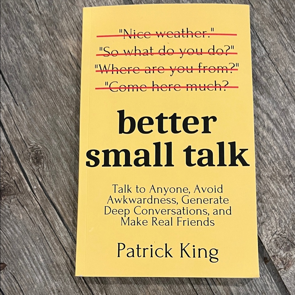 Better small talk book